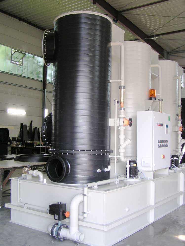Likusta chlorine-gas treatment systems are easy to transport