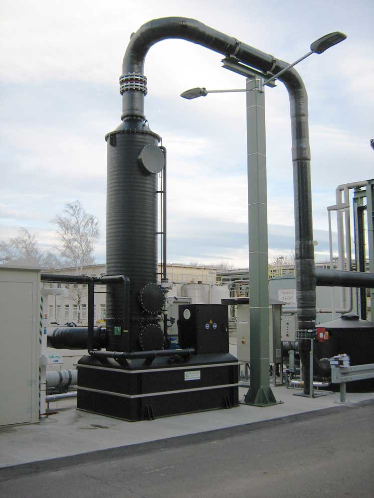 CKW (Chlorierte Kohlenwasserstoffe) Strip-Anlage Likusta