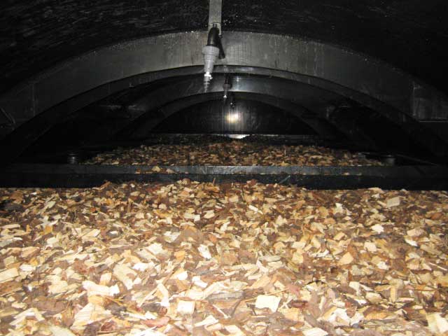 Biofilter inside view