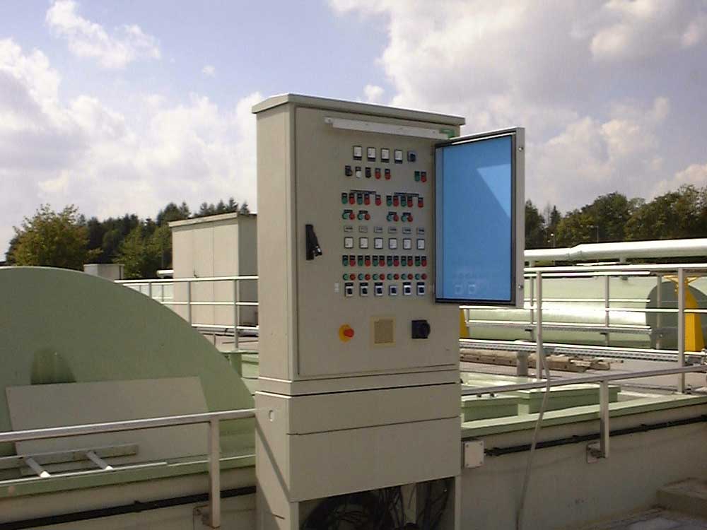 Waste-gas treatment control